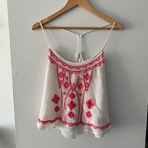 Dreamy white tank top